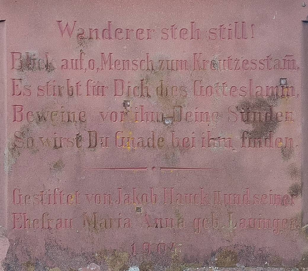 Inschrift