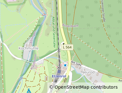 Lageplan mit Link zu openstreetmap.org